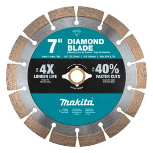 MAKITA B-69624 7" DIAMOND BLADE, SEGMENTED, GENERAL PURPOSE