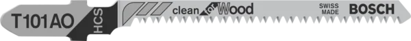 T 101 AO CLEAN FOR WOOD JIGSAW BLADE