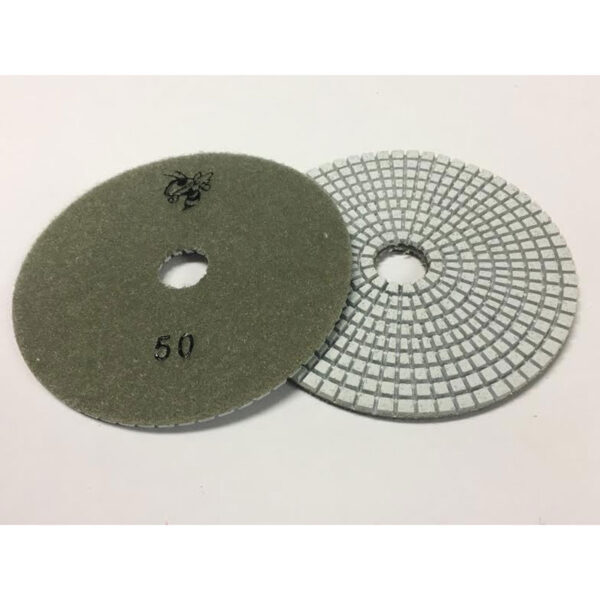 BEE WHITE POLISHING PADS FOR ALL TYPES OF STONE